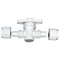 Flair-It Sales Plastic Straight Stop Valve, 0.5' Size - 16880