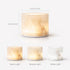 3 Aimery Natural Spanish Marble Night Light, Tap Control LED Stone Lamp, Color Changing Warm Neutral White Light