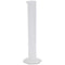 50ml Plastic Graduated Cylinder, Molded Graduations, Single Metric Scale, Polypropylene, Autoclavable, Karter Scientific 229H4 (Single)