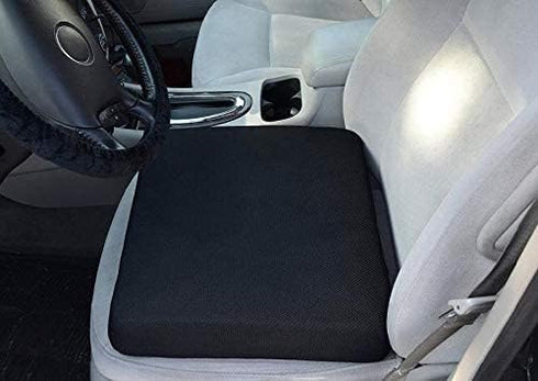 Cozy BoSpin Portable Seat Cushion for Office Soft Memory Foam Seat Cushion Non Slip Bottom with Carry Handle,Washable