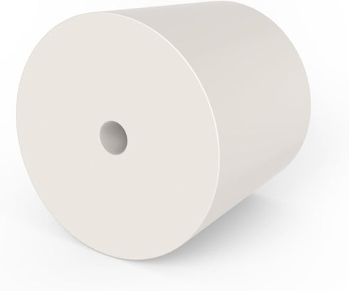 Solid Rubber Stoppers, Size 7#, Set of 5, Precision Tapered Lab Seal for Air-Tight Control