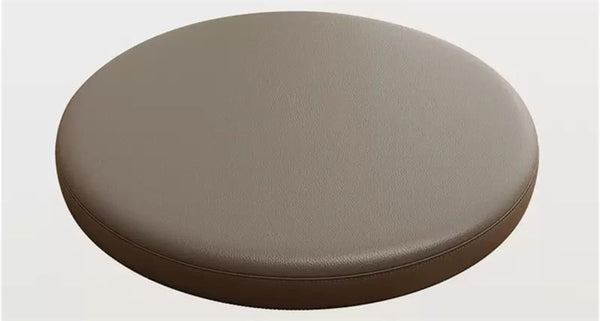 HCZKIUJ Leather Detachable Round Chair Cushion, Indoor/Outdoor Round Seat Cushion/Thickened Super Soft Memory