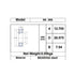 4 Pcs R8-2RS Bearings, 1/2" ID x 1-1/8 OD x 5/16" Thick, Double Rubber Sealed Miniature Ball Bearings