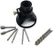 NOKOJKZ Metal HSS Router Tool Cutting Guide Attachment Kit Drill Carving Rotary Locator