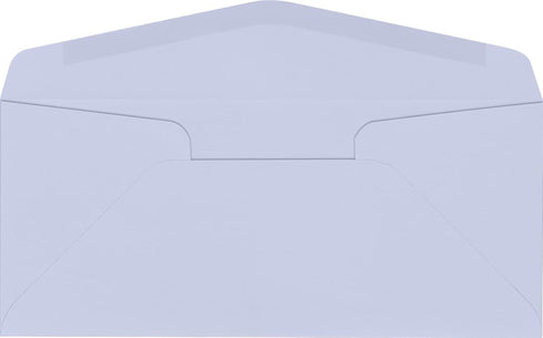 LUXPaper #10 Commercial Flap Business Envelopes | 4 1/8" x 9 1/2" | Lilac Purple | 80lb. Text | 50 Qty