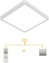 12 inch Dimmable 24W LED Flush Mount Ceiling Light with Remote, Full CCT Brightness Adjustable Square LED Ceiling