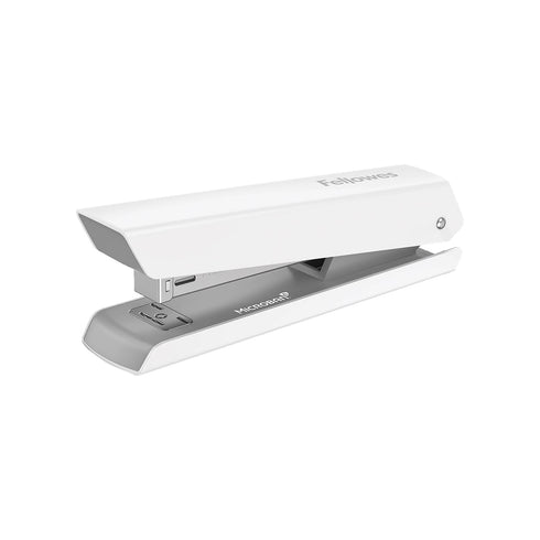 Fellowes LX820 Classic Desktop and Office Stapler for Classroom, Home and Work, Holds Full Strip of Staples, 20 Sheet Capacity, White