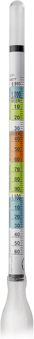 3 Pack Triple Scale Hydrometer - for Beer and Wine Testing