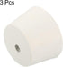 MECCANIXITY 3 Pieces Rubber Tapered Plug, 45mm to 56mm with Hole Test Tubes Bungs Stopper for Lab Home