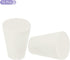 MECCANIXITY Rubber Tapered Plug 9mm to 13mm Solid Test Tubes Bungs Stopper White, 10 Pieces