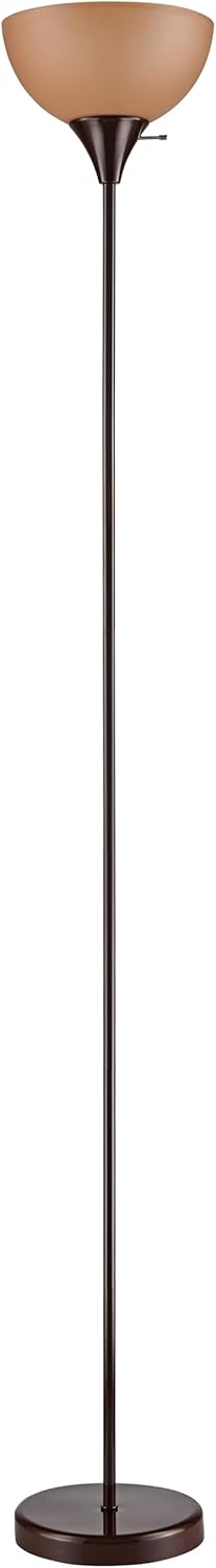 Generic 71" Brown Floor Lamp, Modern Design