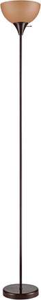 Generic 71" Brown Floor Lamp, Modern Design