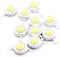 CHANZON 10 pcs High Power Led Chip 3W White (6000K - 6500K