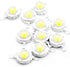 CHANZON 10 pcs High Power Led Chip 3W White (6000K - 6500K