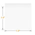 200 Pcs 1.5" x 1.5" Heavy Duty Clear Reclosable Zip Poly Lock Bags, Durable Seal Resealable Zipper Bags