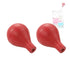 15ml Lab Pipet Rubber Bulb, Suction Ball Pipette Dropper for 5 to 20ml Pipettes, 2 Pcs (Red)