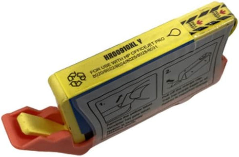 Remanufactured Ink Cartridge Replacement for HP 910XL 4 Pack for OfficeJet Pro 8010 8015 8020 8025