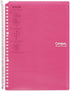 Kokuyo Campus Smart Ring Binder - B5 Pink Notebook Up to 60 Sheets, 26 Holes, Japan Import