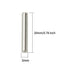 60 Pieces Stainless Steel Dowel Pin Fastener for Shelf Replacement Accessories (m3 x20mm) - Shelves Dowel Pin Hardware