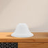 7.48X7.48X3.93In 2-Pack UKCOCO Round Mushroom Lamp Shade Replacement for Table and Floor Lamps Plastic Lampshade Cover