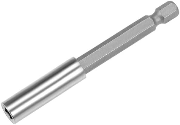 uxcell Extension Socket Drill Bit Holder - Magnetic Hex Screwdriver Power Tools, 3-inch Length