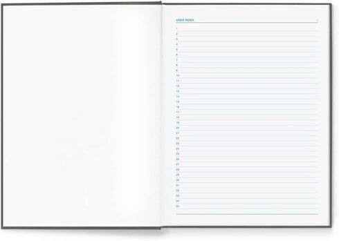 E7-B Expanded Hardcover Lab Notebook, 144 Pages, 9.25 x 11.75 in (23.5 x 30 cm), Permanent Bound, Grid
