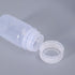 2 oz Wide Mouth Lab Reagent Bottle, Clear PP Leak-Proof Chemical Container, 5 Pcs