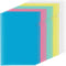 YoeeJob 15 Packs Clear Document Folders, L-Type Clear Plastic Folders for Standard 8.5"x11" and A4 Sheets
