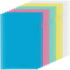 YoeeJob 15 Packs Clear Document Folders, L-Type Clear Plastic Folders for Standard 8.5"x11" and A4 Sheets
