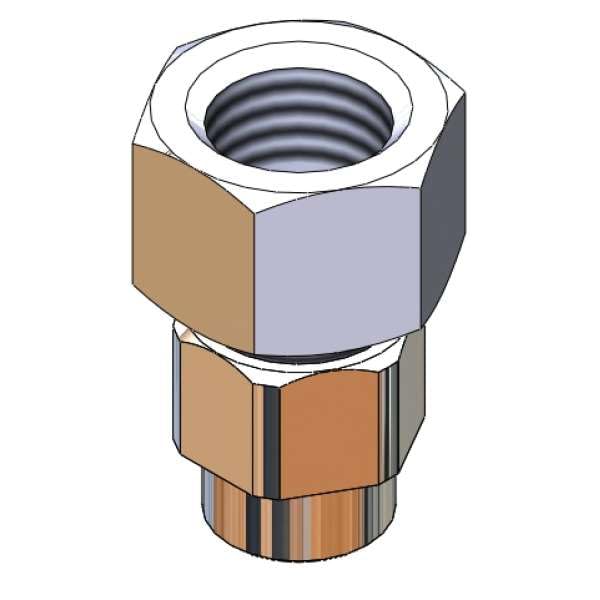 T&S Brass PG-0003 Pet Grooming Adapter Kit, Connects to 1/2" NPT Male Outlet