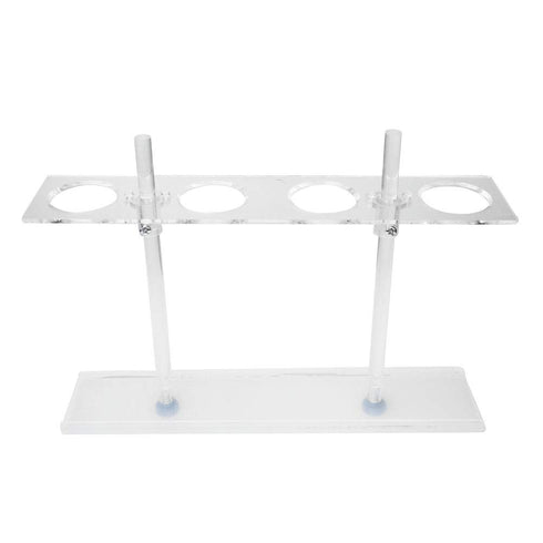 Funnel Holder, Adjustable Height Funnel Rack with 4 Holes, Laboratory Accessories Funnel Display Holder