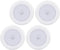 Hemoton 4pcs LED Motion Sensing Night Lights Battery-Powered Small Closet and Hallway