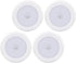 Hemoton 4pcs LED Motion Sensing Night Lights Battery-Powered Small Closet and Hallway