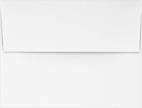 LUX Paper A2 Invitation Envelopes, 4 3/8" x 5 3/4" - 24lb. Bright White, 250 Pack (72924-250)