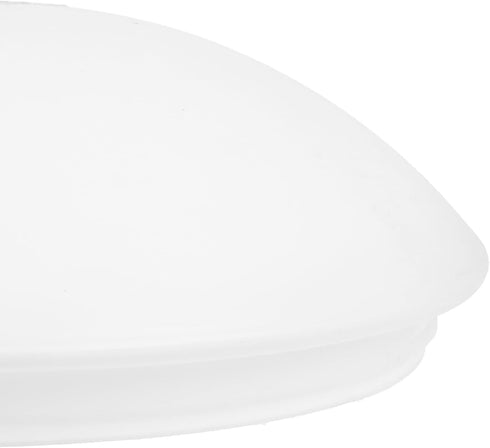 10.62In Bulb SOLUSTRE Round Ceiling Light Cover Plastic Lamp Shade Replacement with Hole for Soft Light Diffusion