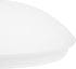 10.62In Bulb SOLUSTRE Round Ceiling Light Cover Plastic Lamp Shade Replacement with Hole for Soft Light Diffusion
