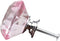 WenRan 40mm K9 Pink Diamond Crystal Pull Handle Simple Bedside Cabinet Closet Drawer