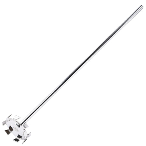 ONiLAB 18900626 Radial-Flow Stirrer, 316L Stainless Steel, 50mm Diameter, 8mm Shaft, 400mm Length