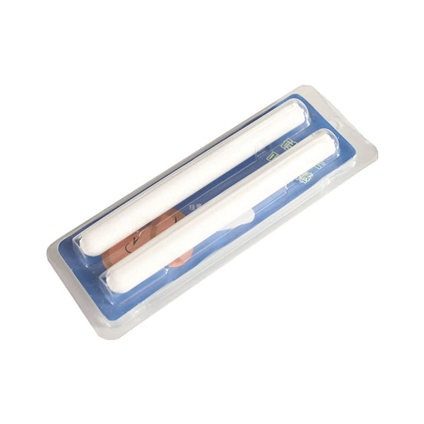 2 Pcs Diatomite Moisture Absorbing Stick Desiccant Cleaning Rods for Laboratory/Home with Blister Packaging