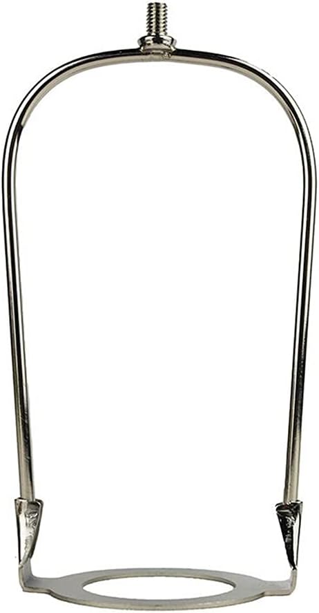 U/D UNO Fitter Adapter - 6 Inch Lamp Shade Harp Holder, Fits E26
