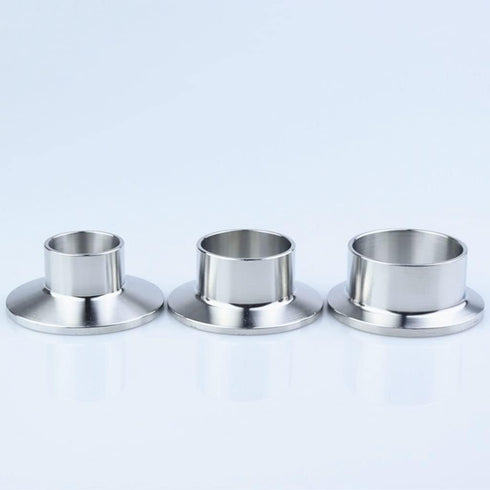 HNIGLLEEHN 1pc SS304 Applications(114mmx130) Stainless Steel Tri Clamp Ferrule - Sanitary Pipe Fitting for Homebrew