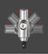 Quintathletic 180Degree Rotation Electric Drill Bit Screwdriver Joint Turning Corner Device Hexagonal Manual Power Tool