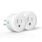 DOGAIN Zigbee Smart Plugs Outlet, Works with ST and Echo Plus Hub, Compatible with Alexa and Google Assistant, 2 Pack