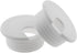 2PCS Desk Grommet, 1-1/2inch / 38mm Wire Cord Cable Hole Cover, Plastic Organizer for Office PC Desk, White