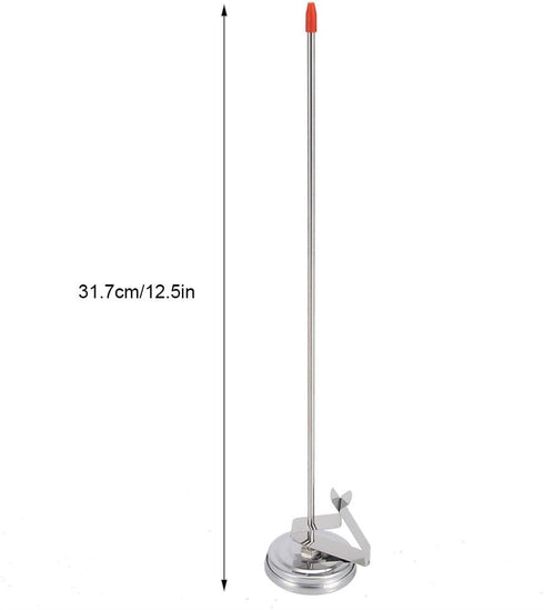1Pc Home Brewing Kettle Clip Dial Thermometer for Beer Wine Yogurt, Milk Temperature Gauge, Homebrewing Thermometer