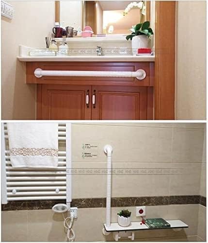 ALDEPO 2, 40cm) Grab Bars New Stainless Steel Handrail Stair Railing Bathroom Safety Elderly Disabled Non-Slip Shower