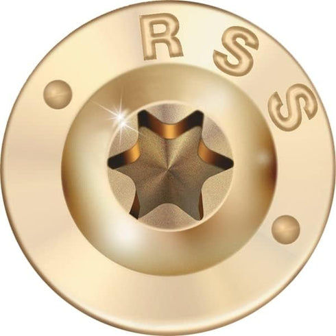 GRK Fasteners-114083 RSS14112HP RSS HandyPak 1-1/2-Inch Structural, 50 Screws per Package, 1/4" x 1-1/2", Gold