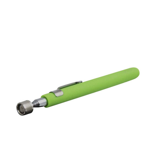 Ullman Devices HT-5GR Pocket Magnetic Pick-Up Tool - Lifts 2-1/2 lb, 5-1/2" to 25-1/2" Length, Neon Green