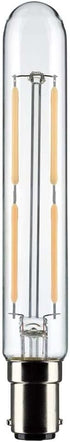 Satco 21861-4T6.5/LED/CL/930/120V/DC/1CD Double Contact Bayonet Base Tubular Exit Light Bulb (S21861)