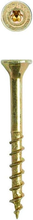 SPAX Screws 4191020400404, 8-inch by 1-1/2-inch Yellow Zinc Flat Head (197 per Box)